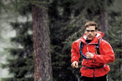 Dean Karnazes running in the Dolomites, Cortina, Italy.