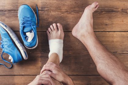 Injured runner