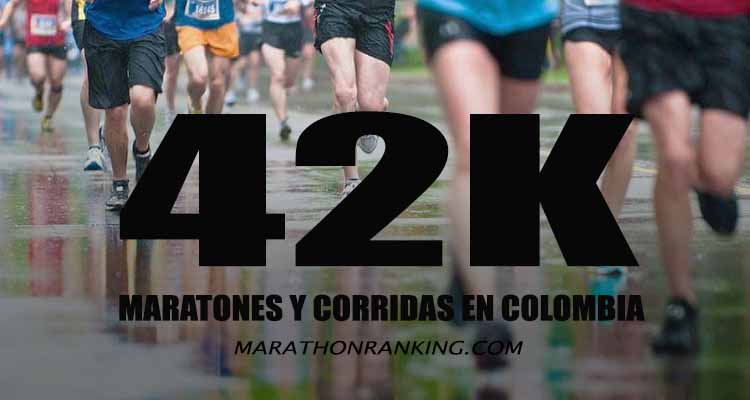 Calendario maratones y corridas Colombia 2022