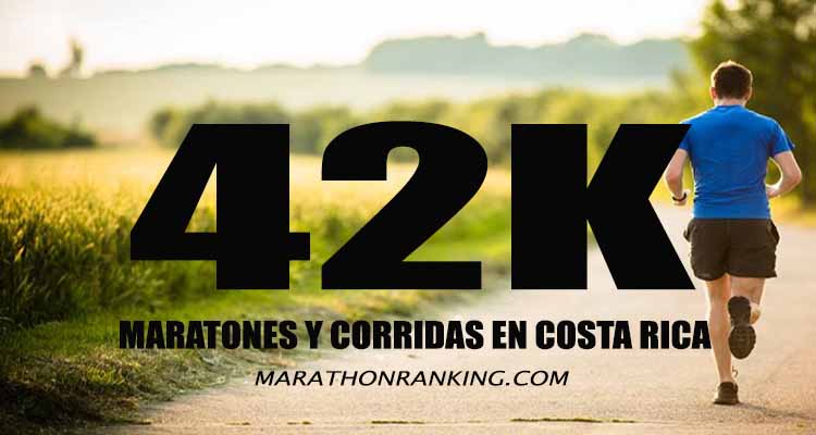 Calendario maratones y corridas Costa Rica 2022