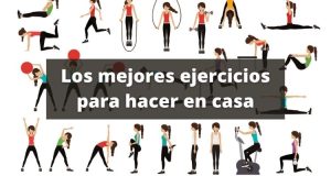 20 ejercicios para hacer en casa