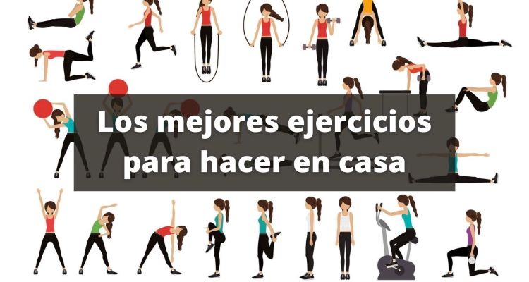 30 ejercicios sin equipamiento para entrenar todo el cuerpo en casa