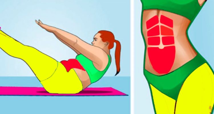 entrenamiento para abdominales