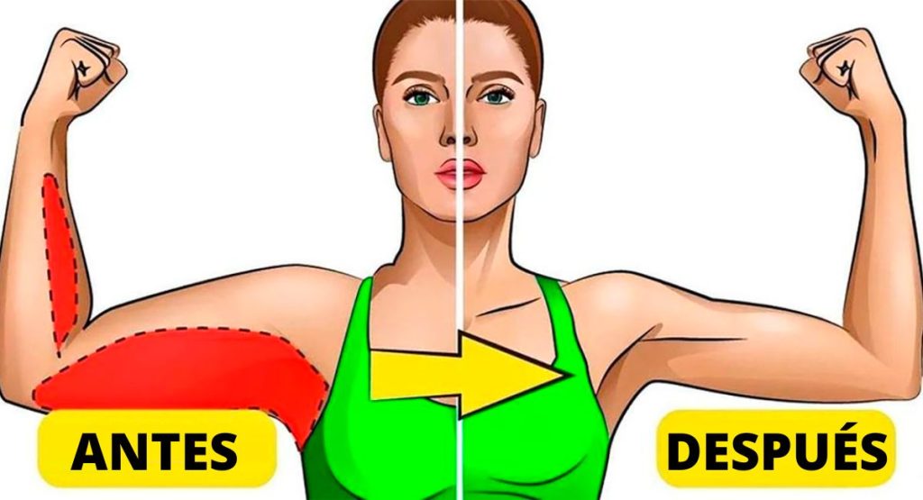 Entrenamiento para brazos con mancuernas