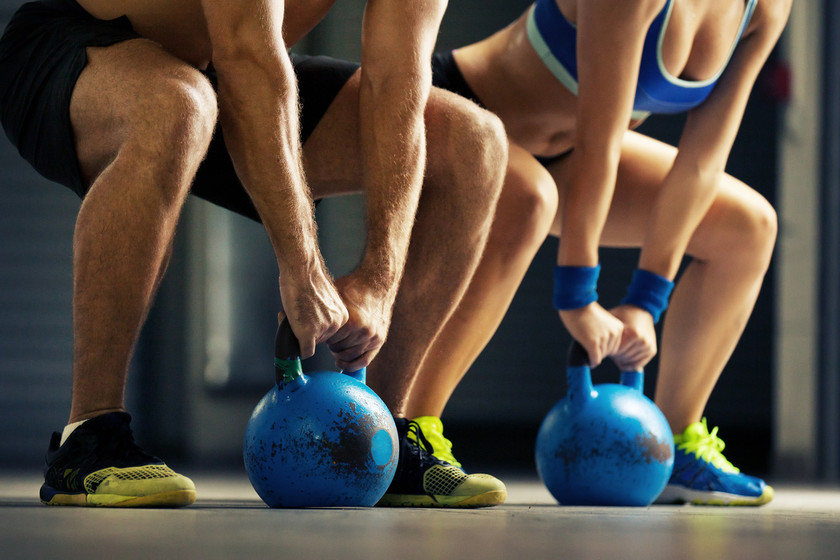 Ejercicio kettlebells para tonificar