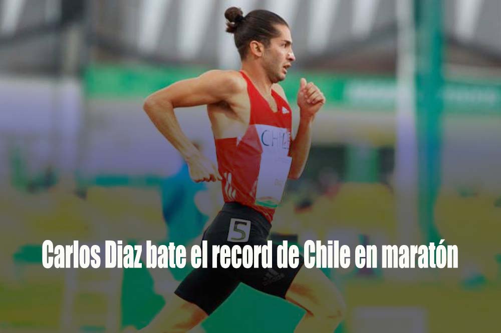Carlos Diaz bate record Chile en maratón